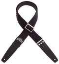 Magrabo 240010M Tracolla SC Cotton Nero 5 cm Core Nero, fibbia Recta Argento