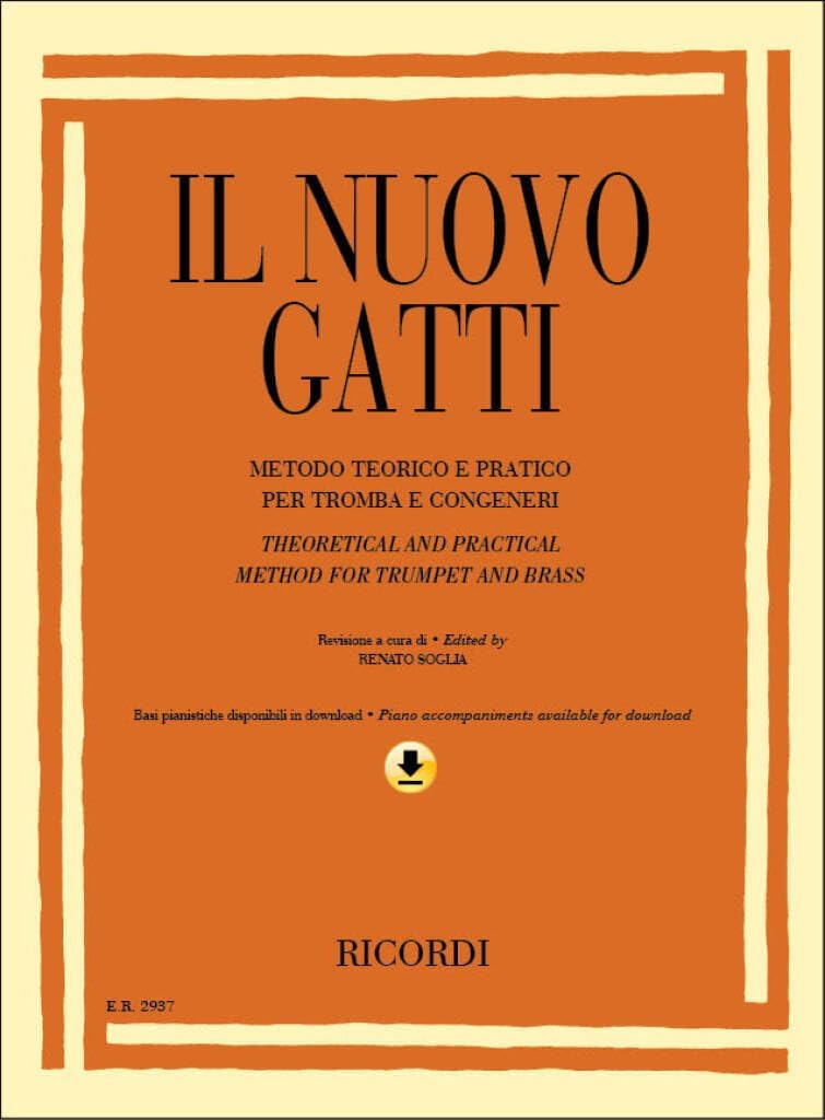 Ricordi Il Nuovo Gatti Metodo Teorico Pratico per Tromba e Congeneri