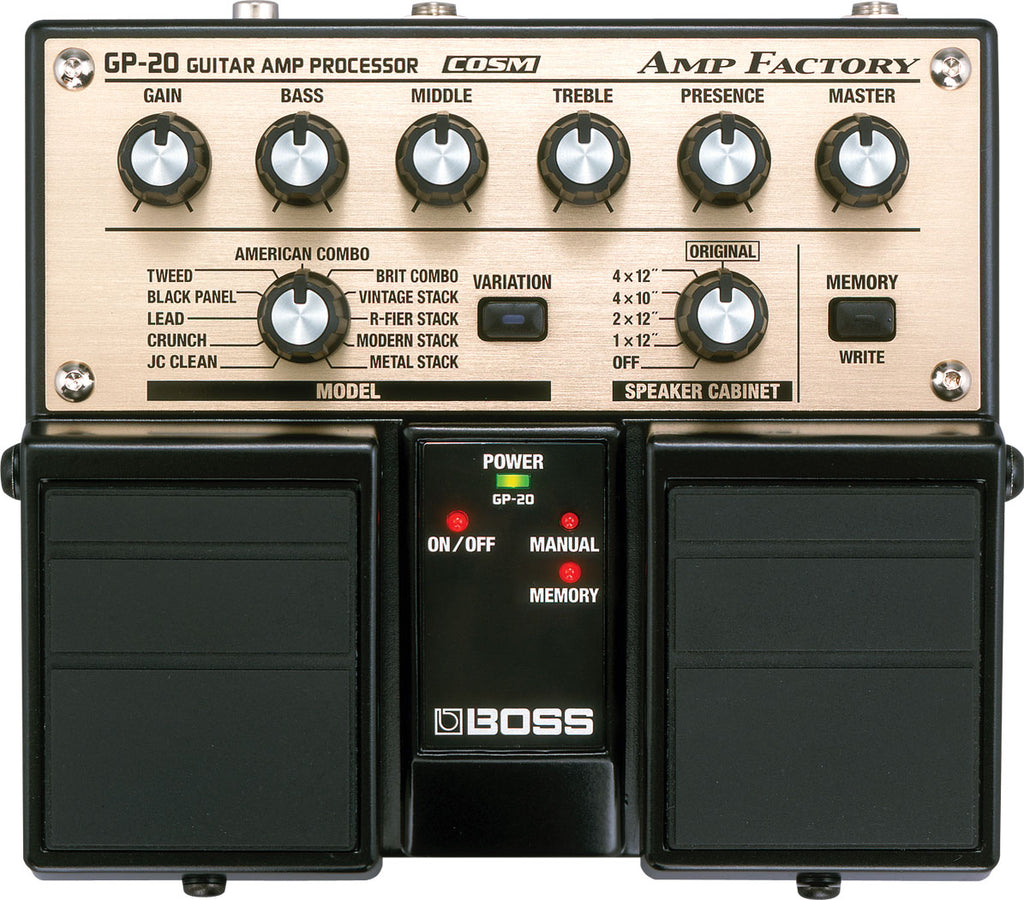 BOSS GP-20 AMP FACTOR USATO