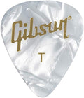 Gibson Pearloid Picks Thin Confezione Da 12 Aprt12-74H