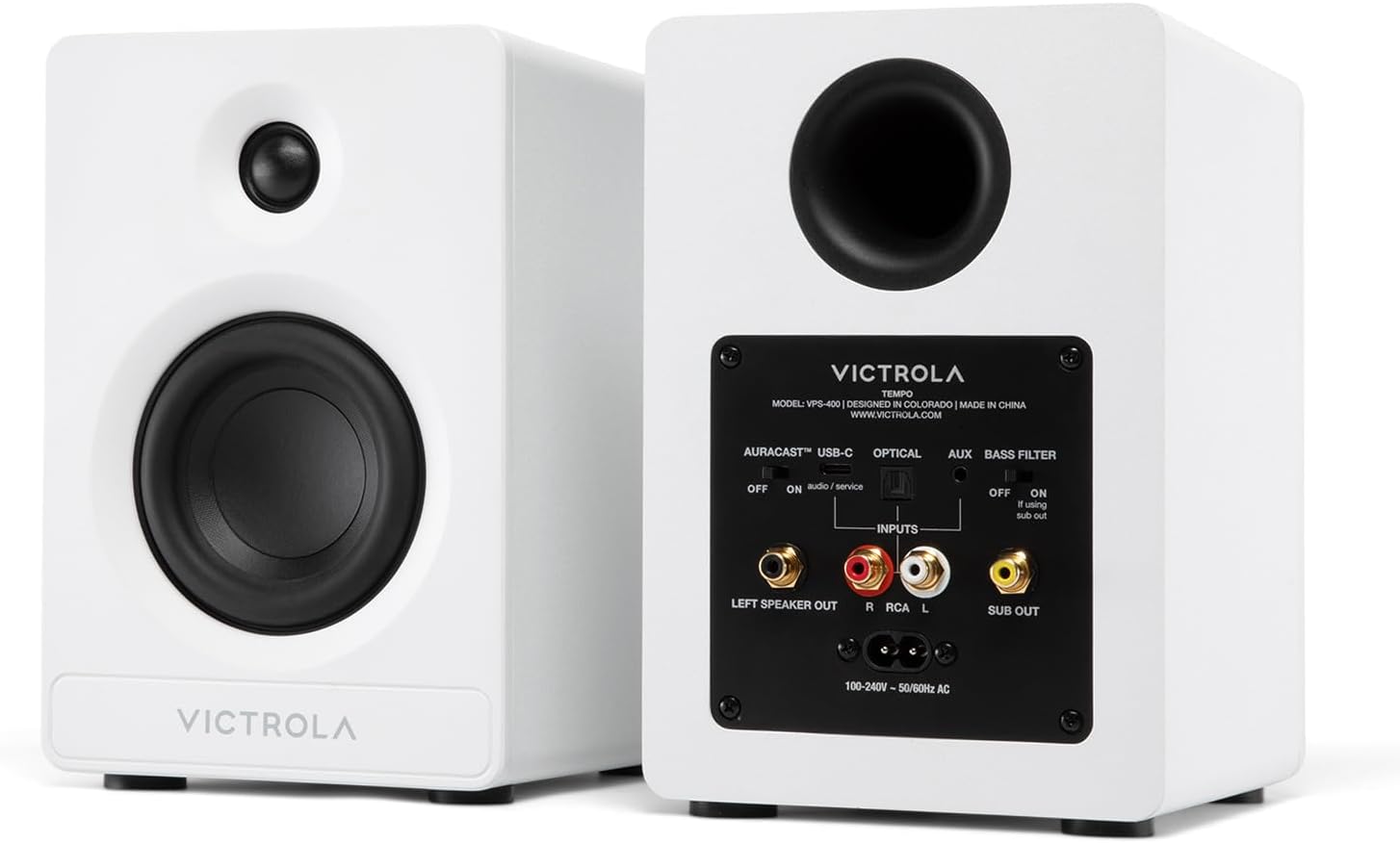 Victrola Speaker BT Tempo White Coppia