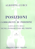 Curci Posizioni e Cambiamenti Di Posizione Pt. V Fascicolo II