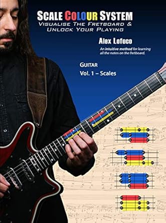 Lo Foco Alex Scale Colour System Guitar Vol. 1 - Scales (Versione Inglese)