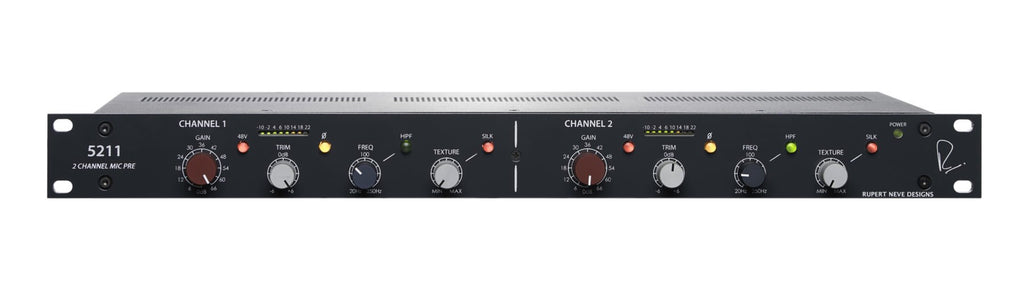 RUPERT NEVE DESIGNS 5211 2-Channel Mic Pre
