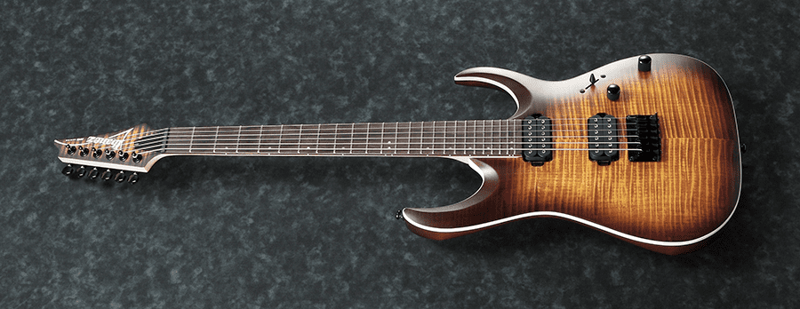 Ibanez Rga42Fm Def Dragon Eye Burst Flat Chitarra Elettrica