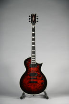ESP EII Eclipse See Thru Black Cherry Burst with Case