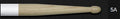 Lantec 5A White Drumsticks