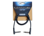 Rockboard Rbo Flat Patch Cable 60 Cm Black Straight Angled
