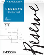 D'ADDARIO RESERVE Bb CLARINET REED 3.5