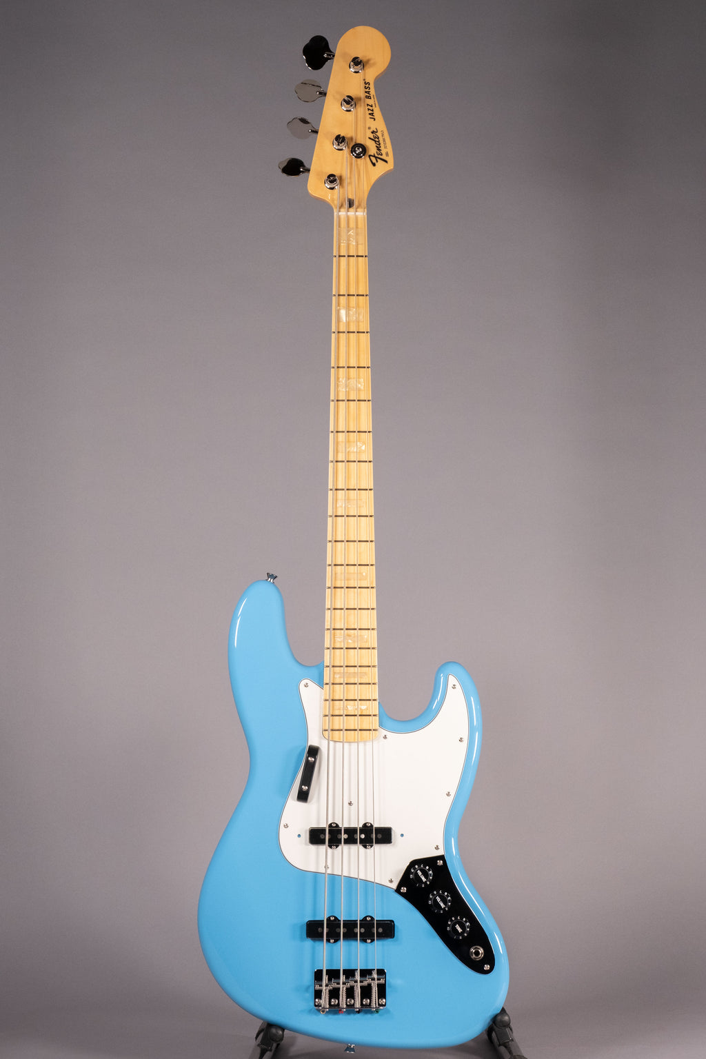Fender Made in Japan Limited International Color Jazz Bass Maple Maui Blue