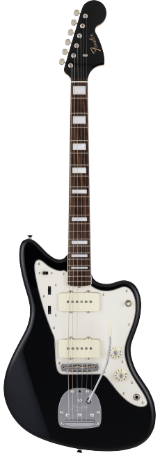Fender Made in Japan Traditional Late 60s Jazzmaster Rosewood Fingerboard Black