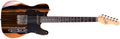 Michael Kelly  MOD SHOP 55o Ebony Custom Fralin - Striped Ebony