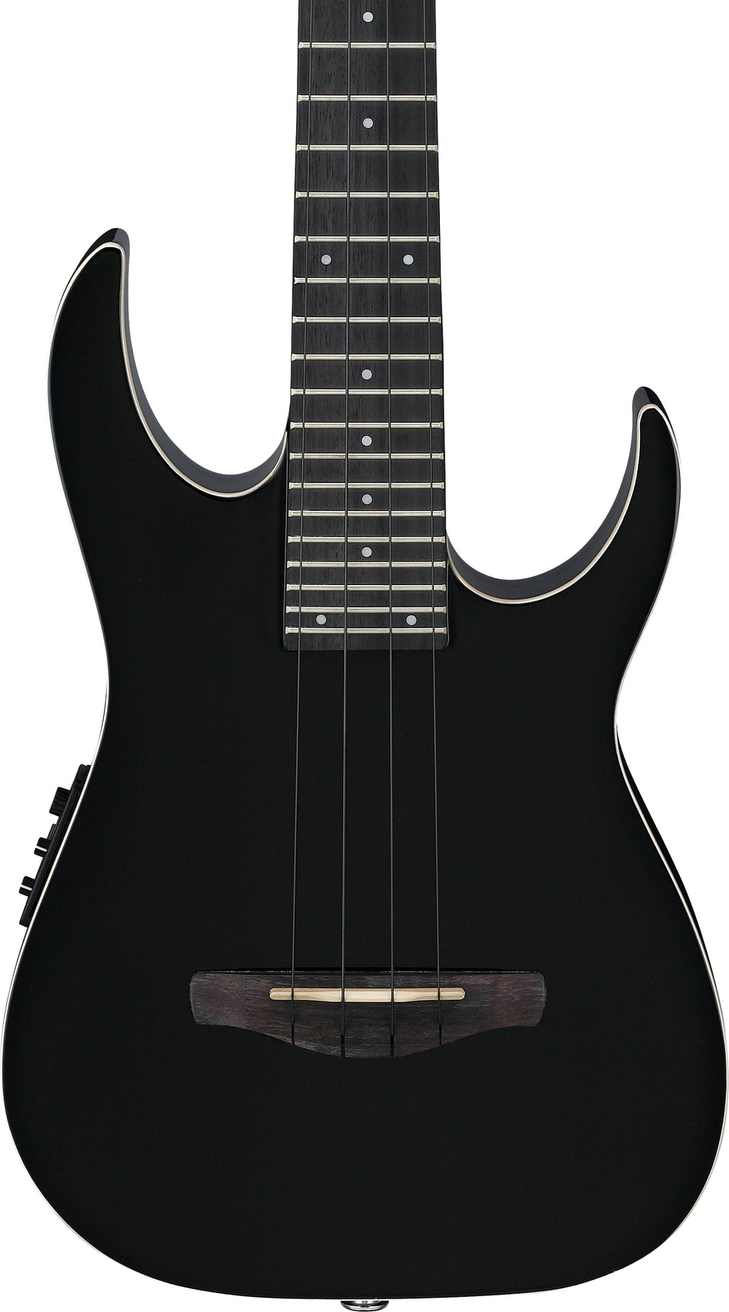 Ibanez URGT100 Ukulele Tenore Elettrificato Black High Gloss