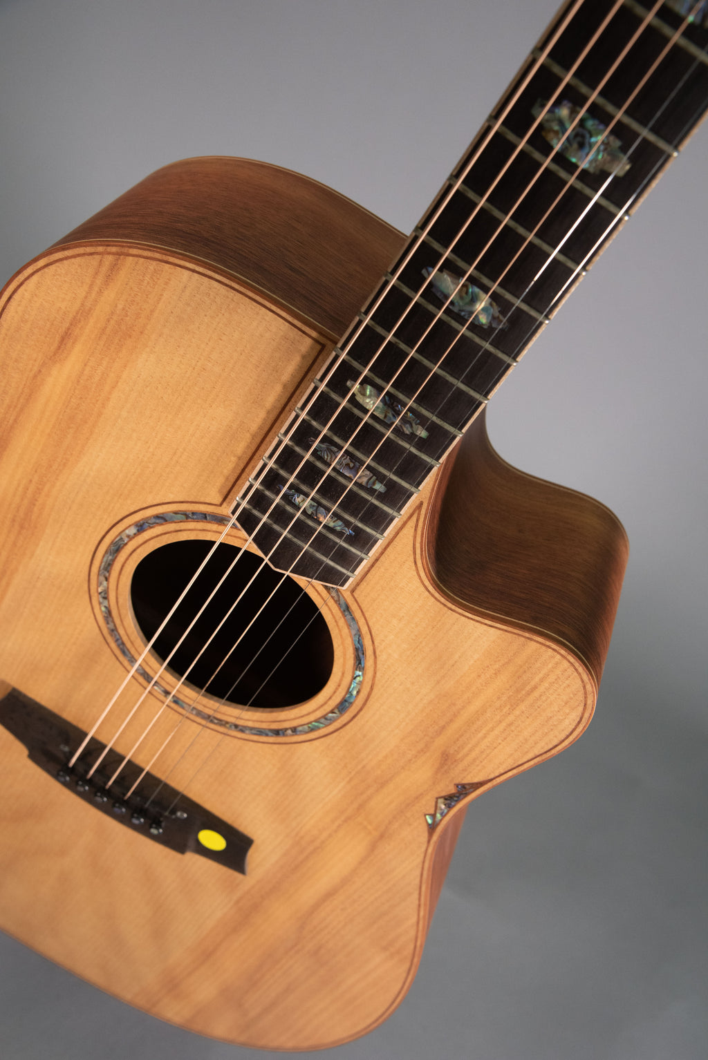 Cole Clark Fat Lady 3 Dreadnought Cutaway Elettrificata
