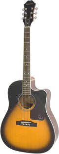 Epiphone AJ-220SCE Vintage Sunburst Acoustic Guitar
