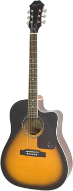 Epiphone AJ-220SCE Vintage Sunburst Acoustic Guitar