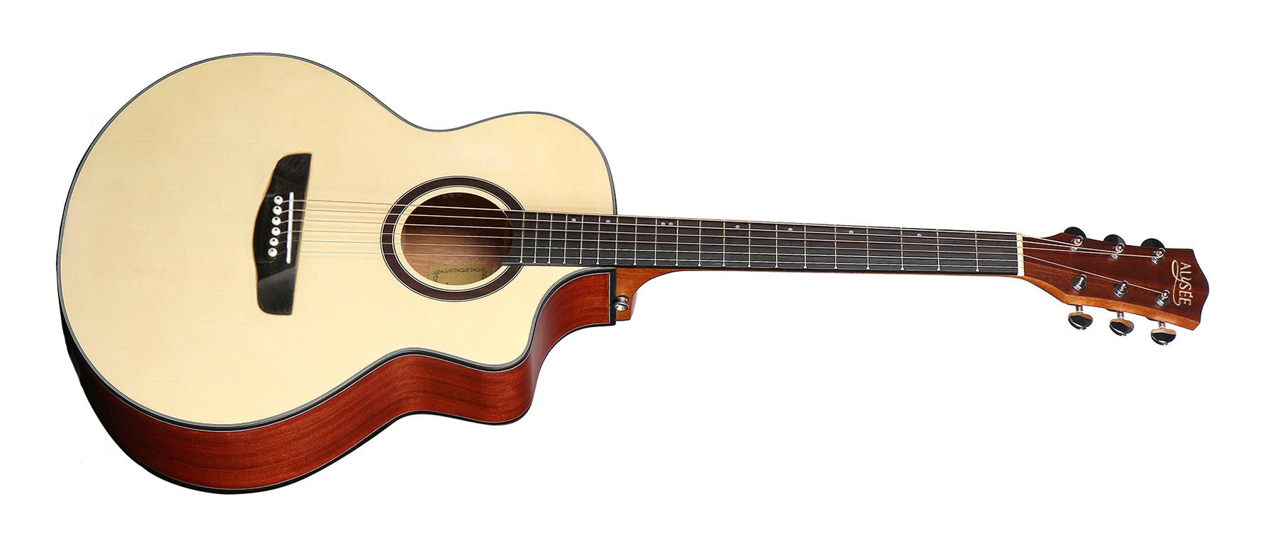 Alyse A140-CE-N - chitarra acustica auditorium cutaway elettrificata
