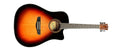 Alyse A120-CE-3TS - chitarra acustica dreadnought cutaway elettrificata