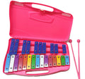 Alyse  Metallofono MT25-C-PK cromatico 25 note - rosa