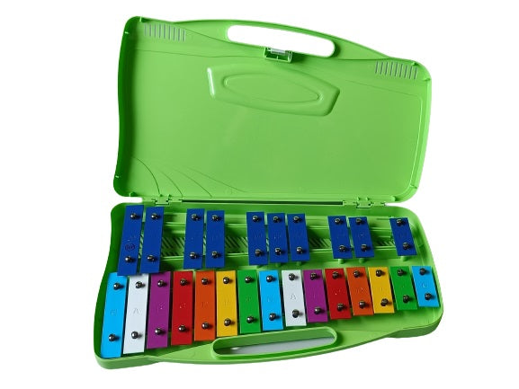 Alyse Metallofono MT25-C-GR cromatico 25 note - verde