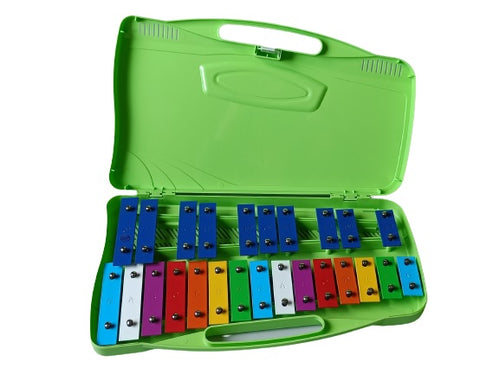 Alyse Metallofono MT25-C-GR cromatico 25 note - verde