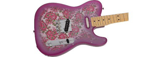Fender Made in Japan Limited Telecaster Maple Pink Paisley