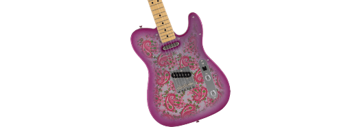 Fender Made in Japan Limited Telecaster Maple Pink Paisley