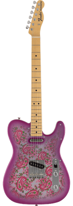 Fender Made in Japan Limited Telecaster Maple Pink Paisley