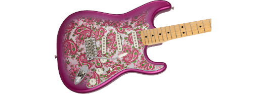 Fender Made in Japan Limited Stratocaster Maple Pink Paisley