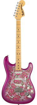 Fender Made in Japan Limited Stratocaster Maple Pink Paisley