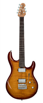Sterling By Music Man Luke Flame Maple Top Hazel Burst