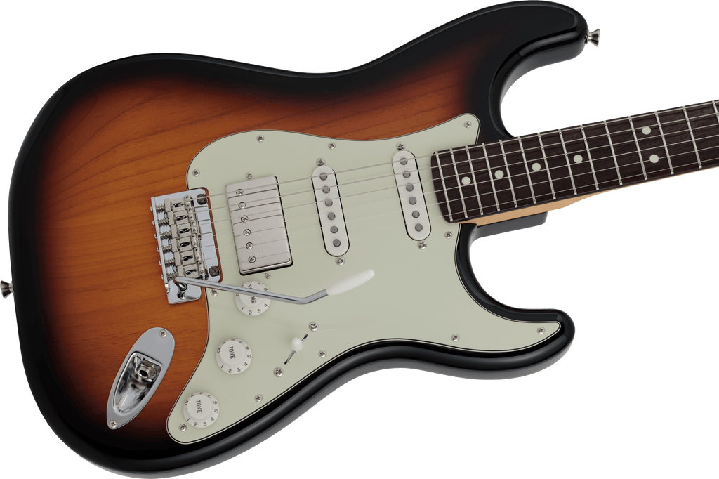 Fender Stratocaster HSS Made in Japan Hybrid II Collezione 2024 3-Color Sunburst