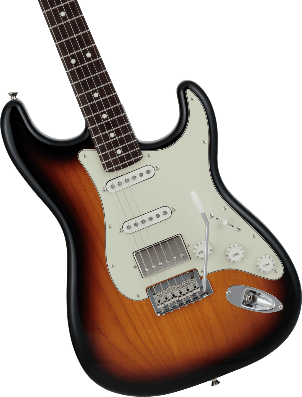 Fender Stratocaster HSS Made in Japan Hybrid II Collezione 2024 3-Color Sunburst