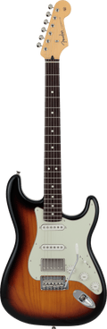 Fender Stratocaster HSS Made in Japan Hybrid II Collezione 2024 3-Color Sunburst
