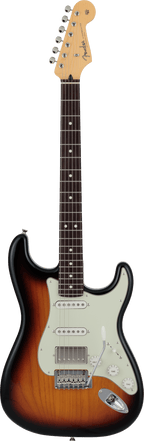 Fender Stratocaster HSS Made in Japan Hybrid II Collezione 2024 3-Color Sunburst