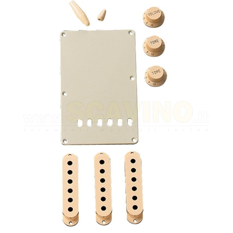 Fender Stratocaster Accessory Kit Aged White
