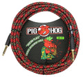 Pig Hog Tartan Plaid Instrument Cable 6 Mt.