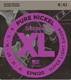 D'Addario Pure Nickel 09-41 Muta Per Chitarra Elettrica