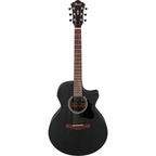 Ibanez Chitarra Acustica Elettrificata Weathered Black Open Pore