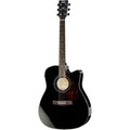 Yamaha Fx370Cbl Acustica Elettrificata Black