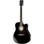 Yamaha Fx370Cbl Acustica Elettrificata Black