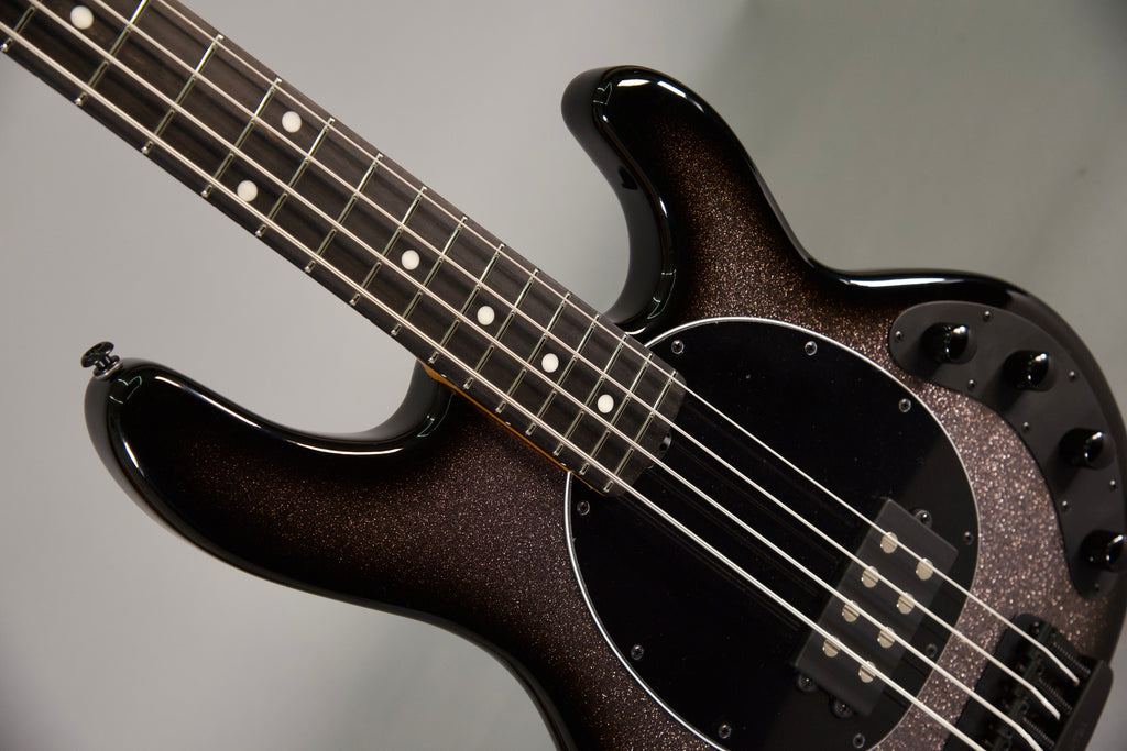 MusicMan StingRay Special Smoked Chrome Roasted Maple Ebony