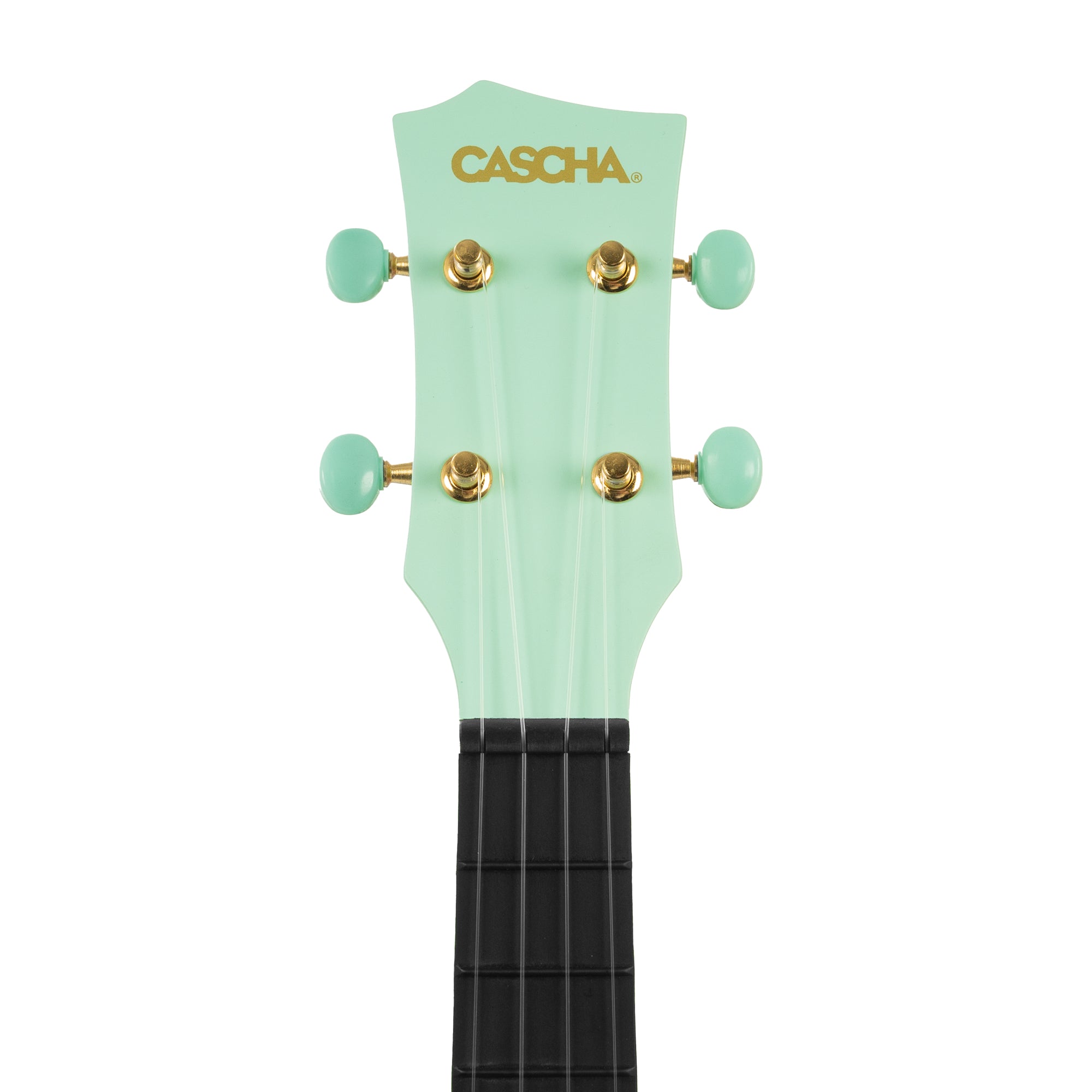 Cascha Carbon Concert Ukulele Pack Mint with Gig Bag and Picks