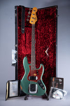Fender Custom Shop Time Machine 62 Jazz Bass Relic Aged Sherwood Green Metallic