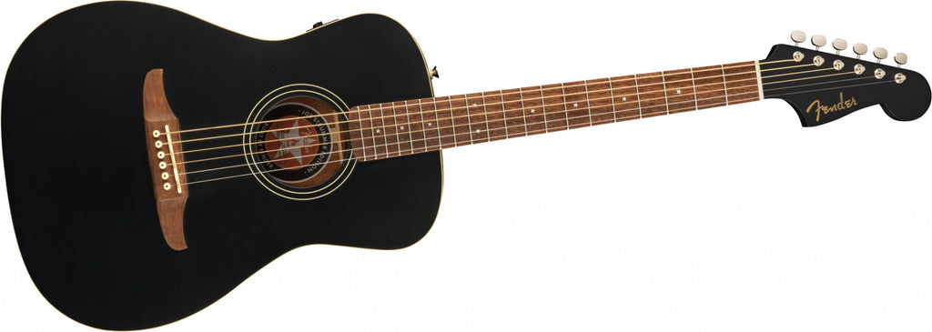Fender Joe Strummer Campifire Matte Black Chitarra Acustica