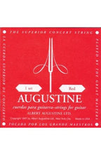 Augustine Serie Red Label Bassi Argentati Muta per Chitarra Classica
