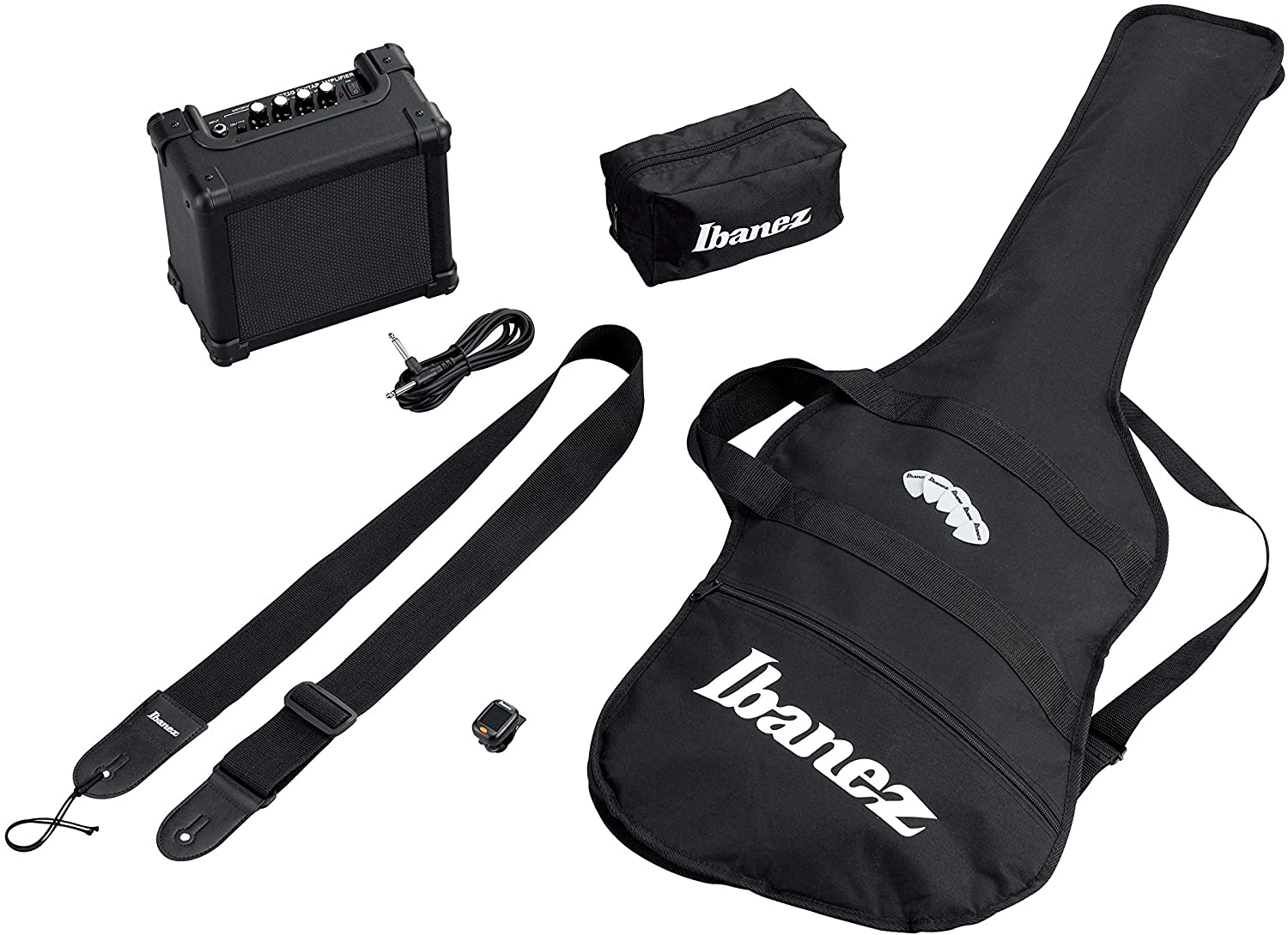 Ibanez IJRX20BKN Jampack Electric Guitar Kit Black