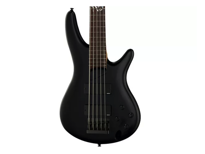 IBANEZ K5 BKF FIELDY KORN 5-STRING BLACK FLAT