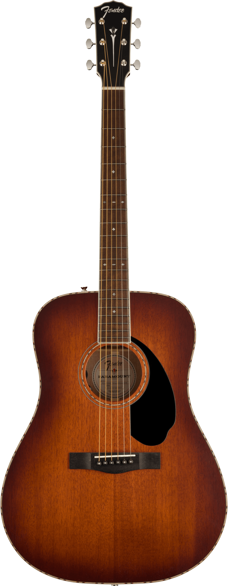 Fender Pd220E Dreadnought All Mahogany Aged Cognac Burst con Case