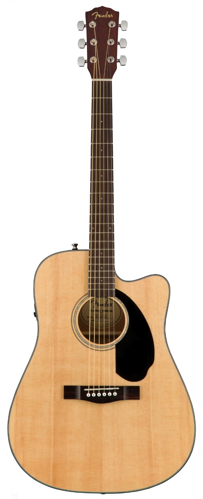 Fender Cd60Sce Dreadnought Natural Walnut Chitarra Acustica